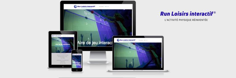Siteweb responsive Run Loisirs Interactif