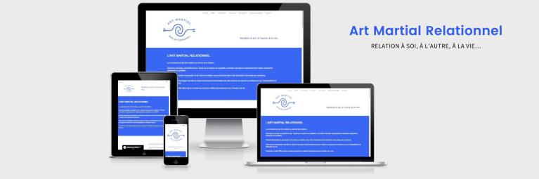 Siteweb responsive Art Martial Relationnel