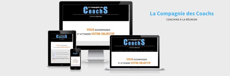 Siteweb responsive La Compagnie des Coachs