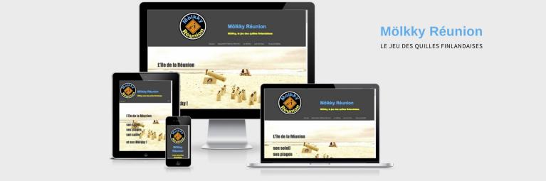 Siteweb responsive Molkky Réunion