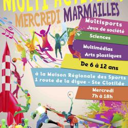 Affiche animation marmaille à la Réunion Boost Agency