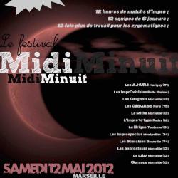 Affiche gala theatre improvisation Boost Agency