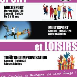 Affiche animation sport loisirs à la Réunion Boost Agency