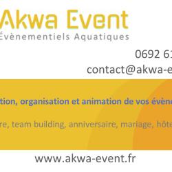 Carte de visite Akwa Event à la Réunion BOOST AGENCY