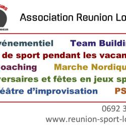 Carte de visite Réunion Sport Loisirs 2019 BOOST AGENCY
