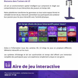 Plaquetter Run Loisirs Interactif BOOST AGENCY verso